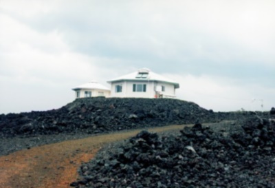 Vacation Rental in the middle of a lava field
